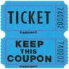 Double Ticket Roll Blue 2000CT 2 Double Ticket Roll Blue 2000Ct