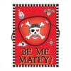 Pirate Valentine Cards 12Ct
