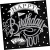 Hooray It's Your Birthday Napkins Lunch 36CT