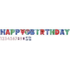 PJ Masks Jumbo Letter Banner Add-An-Age