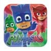 Pj Masks Plates Square 7&Quot; 8Ct