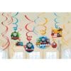 Thomas Hanging Swirl Decor 12PCS 1 Thomas Hanging Swirl Decor 12Pcs