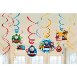 Thomas Hanging Swirl Decor 12PCS