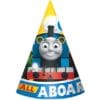 Thomas All Aboard Party Hats 6" 8CT 2 Thomas All Aboard Party Hats 6&Quot; 8Ct