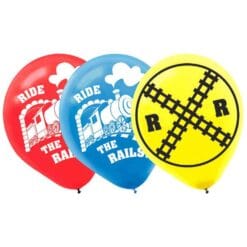 12" LTX Thomas All Aboard Balloons 6CT