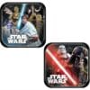 Star Wars Classic Plates Sqr 7&Quot; 8Ct