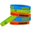 Jurassic World™ Dino Hybrid Rubber Favor Bracelets 6CT 2 Jurassic World™ Dino Hybrid Rubber Favor Bracelets 6Ct