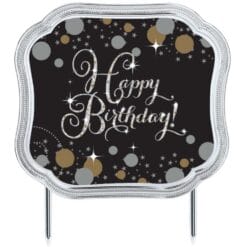 Sparkling Celebration Cake Topper w/Age 7 Sparkling Celebration Cake Topper W/Age