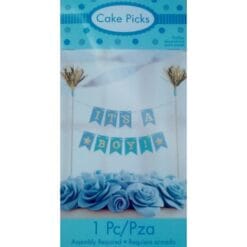 It's A Boy Baby Shower Cake Topper Banner