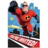 Incredibles 2 Postcard Invitations 8CT 2 Incredibles 2 Postcard Invitations 8Ct