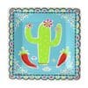 Fiesta 'Picado De Papel' Plates Square 7" 18CT