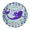 Mermaid Wishes Metalic Plates Rnd 7&Quot; 8Ct