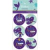 Mermaid Wishes Stickers 24Ct