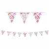 Floral Baby Girl Pennant Banner