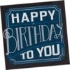 Happy Birthday Man Napkins Lunch 16CT