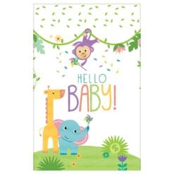 Hello Baby Fisher Price™ Tablecover Plastic 54"x96" 5 Hello Baby Fisher Price™ Tablecover Plastic 54&Quot;X96&Quot;