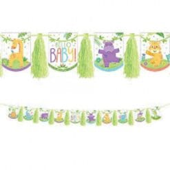 Hello Baby Fisher Price™ Pennant Garland W/Tassels