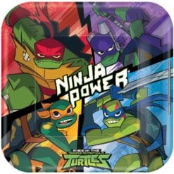 TMNT Rise Up Plates SQR 9" 8CT
