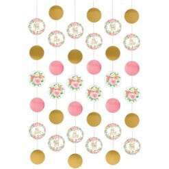Floral Baby Hanging String Decorations