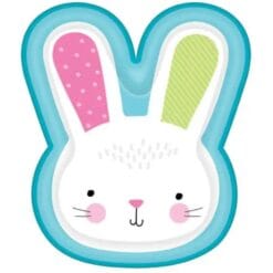 Bunny Shaped Plate 10.5" 8CT