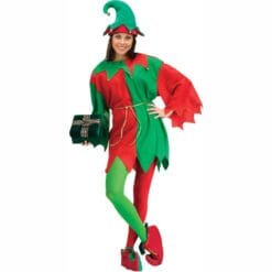 Elf Hat, Tunic & Shoes Set Adult OS