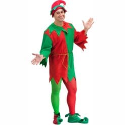 Elf Hat, Tunic &Amp; Shoes Set Adult Os