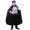 Classic Vampire Costume W/Cape Child Os