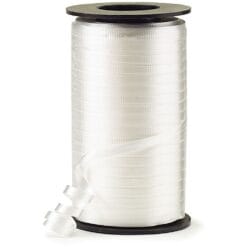 White Curling Ribbon 3/16" 500yds