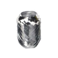 Silver Curling Ribbon Keg 3/16in x 40ft