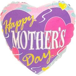 18" HRT Mother's Day Waves Foil BLN