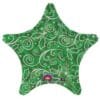 18" STR Holiday Green Pattern Foil BLN 2 18&Quot; Str Holiday Green Pattern Foil Bln