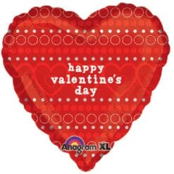 32" HRT HVD Circles & Dots Foil BLNS