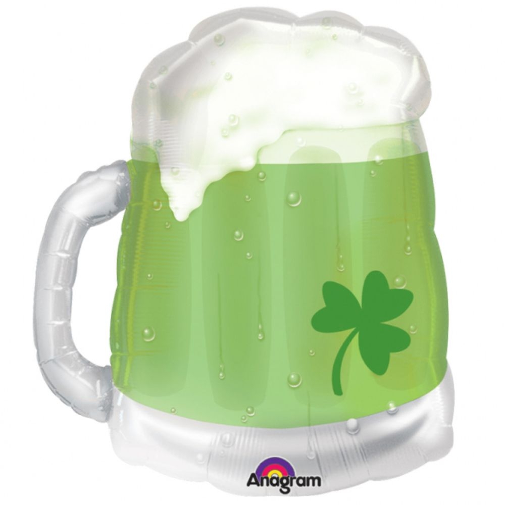 23" SHP St Pats Day Green Beer Mug BLN 3 23&Quot; Shp St Pats Day Green Beer Mug Bln
