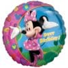 18" RND Minnie Happy Bday Foil Balloon
