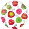 18" RND Colorful Ornaments Foil BLN
