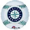 18" RND Seattle Mariners Foil BLLN 1 18&Quot; Rnd Seattle Mariners Foil Blln