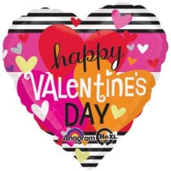 18" HRT HVD Stripes Foil BLN