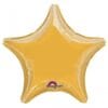 18&Quot; Str Gold Metallic Foil Balloon