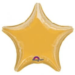 18" STR Gold Metallic Foil Balloon