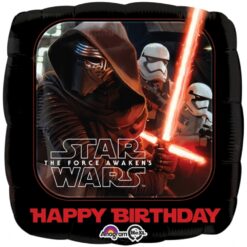 17" SQR Star Wars Force Bday Foil BLN