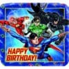 17&Quot; Sqr Justice League Birthday Foil Balloon