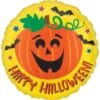 18&Quot; Rnd Halloween Pumpkin &Amp; Bats Balloon