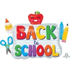 34" SHP Back To School Marquee