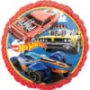 17" RND Hot Wheels Foil Balloon 2 17&Quot; Rnd Hot Wheels Foil Balloon