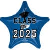 19&Quot; Str Class Of 2025 Blue Foil Balloon