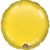 18" RND Metallic Yellow Foil Balloon 2 18&Quot; Rnd Metallic Yellow Foil Balloon