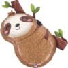 28" Cute Sloth Shape Jumbo Foil Balloon 1 28&Quot; Cute Sloth Shape Jumbo Foil Balloon