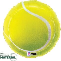 18" RND Tennis Ball Foil Balloon