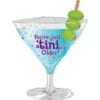 32" SHP Tini Bit Older Martini Balloon