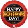18" RND Father's Day Banner Foil BLN 2 18&Quot; Rnd Father'S Day Banner Foil Bln